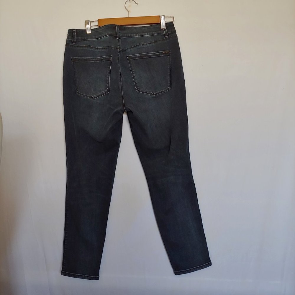 White House Black Market sparkly the skinny ankle jeans size 12 - Picture 15 of 15